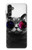 S3054 キャット・メガネ Cool Cat Glasses Samsung Galaxy A14 5G バックケース、フリップケース・カバー