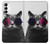 S3054 キャット・メガネ Cool Cat Glasses Samsung Galaxy A14 5G バックケース、フリップケース・カバー