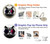 S3054 キャット・メガネ Cool Cat Glasses Samsung Galaxy A14 5G バックケース、フリップケース・カバー