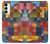 S3341 パウル・クレー Paul Klee Raumarchitekturen Samsung Galaxy A14 5G バックケース、フリップケース・カバー