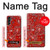 S3354 赤バンダナ Red Classic Bandana Samsung Galaxy A14 5G バックケース、フリップケース・カバー