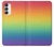 S3698 LGBTグラデーションプライドフラグ LGBT Gradient Pride Flag Samsung Galaxy A14 5G バックケース、フリップケース・カバー