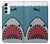S3825 漫画のサメの海のダイビング Cartoon Shark Sea Diving Samsung Galaxy A14 5G バックケース、フリップケース・カバー
