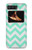 S1723 ミントシェブロンジグザグ Mint Chevron Zigzag Motorola Moto Razr 2022 バックケース、フリップケース・カバー