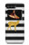 S2794 黒と白のストライプ 金の鹿 Black and White Striped Deer Gold Sparkles Motorola Moto Razr 2022 バックケース、フリップケース・カバー