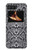 S2855 ラトルスネークスキン グラフィックプリント White Rattle Snake Skin Graphic Printed Motorola Moto Razr 2022 バックケース、フリップケース・カバー