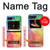 S2945 カラフル水彩 Colorful Watercolor Motorola Moto Razr 2022 バックケース、フリップケース・カバー