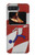S2993 クロアチアサッカー Croatia Football Soccer Flag Motorola Moto Razr 2022 バックケース、フリップケース・カバー