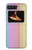 S3849 カラフルな縦の色 Colorful Vertical Colors Motorola Moto Razr 2022 バックケース、フリップケース・カバー