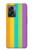 S3678 カラフルなレインボーバーティカル Colorful Rainbow Vertical OnePlus Nord N300 バックケース、フリップケース・カバー