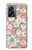 S3688 花の花のアートパターン Floral Flower Art Pattern OnePlus Nord N300 バックケース、フリップケース・カバー