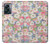 S3688 花の花のアートパターン Floral Flower Art Pattern OnePlus Nord N300 バックケース、フリップケース・カバー