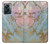 S3717 ローズゴールドブルーパステル大理石グラフィックプリント Rose Gold Blue Pastel Marble Graphic Printed OnePlus Nord N300 バックケース、フリップケース・カバー