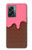 S3754 ストロベリーアイスクリームコーン Strawberry Ice Cream Cone OnePlus Nord N300 バックケース、フリップケース・カバー