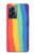 S3799 かわいい縦水彩レインボー Cute Vertical Watercolor Rainbow OnePlus Nord N300 バックケース、フリップケース・カバー