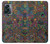 S3815 サイケデリックアート Psychedelic Art OnePlus Nord N300 バックケース、フリップケース・カバー