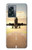 S3837 飛行機離陸日の出 Airplane Take off Sunrise OnePlus Nord N300 バックケース、フリップケース・カバー