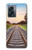 S3866 鉄道直線線路 Railway Straight Train Track OnePlus Nord N300 バックケース、フリップケース・カバー