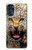 S1932 ブルーアイヒョウ Blue Eyed Leopard Motorola Moto G 5G (2023) バックケース、フリップケース・カバー