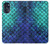 S3047 緑人魚のスケール Green Mermaid Fish Scale Motorola Moto G 5G (2023) バックケース、フリップケース・カバー