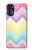 S3514 虹色ジグザグ Rainbow Zigzag Motorola Moto G 5G (2023) バックケース、フリップケース・カバー