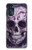S3582 紫の頭蓋骨 Purple Sugar Skull Motorola Moto G 5G (2023) バックケース、フリップケース・カバー