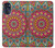 S3694 ヒッピーアートパターン Hippie Art Pattern Motorola Moto G 5G (2023) バックケース、フリップケース・カバー