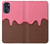 S3754 ストロベリーアイスクリームコーン Strawberry Ice Cream Cone Motorola Moto G 5G (2023) バックケース、フリップケース・カバー
