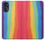 S3799 かわいい縦水彩レインボー Cute Vertical Watercolor Rainbow Motorola Moto G 5G (2023) バックケース、フリップケース・カバー