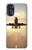 S3837 飛行機離陸日の出 Airplane Take off Sunrise Motorola Moto G 5G (2023) バックケース、フリップケース・カバー