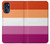S3887 レズビアンプライドフラッグ Lesbian Pride Flag Motorola Moto G 5G (2023) バックケース、フリップケース・カバー