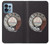 S0059 レトロなダイヤル式の電話ダイヤル Retro Rotary Phone Dial On Motorola Edge+ (2023), X40, X40 Pro, Edge 40 Pro バックケース、フリップケース・カバー