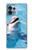 S1291 イルカ Dolphin Motorola Edge+ (2023), X40, X40 Pro, Edge 40 Pro バックケース、フリップケース・カバー