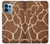 S2326 キリン皮膚 Giraffe Skin Motorola Edge+ (2023), X40, X40 Pro, Edge 40 Pro バックケース、フリップケース・カバー