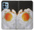 S2695 フライドエッグ Fried Egg Motorola Edge+ (2023), X40, X40 Pro, Edge 40 Pro バックケース、フリップケース・カバー