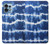S3671 ブルータイダイ Blue Tie Dye Motorola Edge+ (2023), X40, X40 Pro, Edge 40 Pro バックケース、フリップケース・カバー