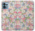 S3688 花の花のアートパターン Floral Flower Art Pattern Motorola Edge+ (2023), X40, X40 Pro, Edge 40 Pro バックケース、フリップケース・カバー