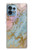 S3717 ローズゴールドブルーパステル大理石グラフィックプリント Rose Gold Blue Pastel Marble Graphic Printed Motorola Edge+ (2023), X40, X40 Pro, Edge 40 Pro バックケース、フリップケース・カバー