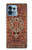 S3813 ペルシャ絨毯の敷物パターン Persian Carpet Rug Pattern Motorola Edge+ (2023), X40, X40 Pro, Edge 40 Pro バックケース、フリップケース・カバー