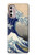S2389 葛飾北斎 神奈川沖浪裏 Katsushika Hokusai The Great Wave off Kanagawa Motorola Moto G Stylus 4G (2022) バックケース、フリップケース・カバー