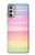 S3507 カラフルな虹 パステル Colorful Rainbow Pastel Motorola Moto G Stylus 4G (2022) バックケース、フリップケース・カバー