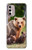 S3558 くまの家族 Bear Family Motorola Moto G Stylus 4G (2022) バックケース、フリップケース・カバー