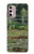 S3674 クロードモネ歩道橋とスイレンプール Claude Monet Footbridge and Water Lily Pool Motorola Moto G Stylus 4G (2022) バックケース、フリップケース・カバー