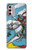 S3731 タロットカード剣の騎士 Tarot Card Knight of Swords Motorola Moto G Stylus 4G (2022) バックケース、フリップケース・カバー