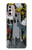 S3745 タロットカードタワー Tarot Card The Tower Motorola Moto G Stylus 4G (2022) バックケース、フリップケース・カバー