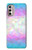S3747 トランスフラッグポリゴン Trans Flag Polygon Motorola Moto G Stylus 4G (2022) バックケース、フリップケース・カバー