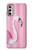 S3805 フラミンゴピンクパステル Flamingo Pink Pastel Motorola Moto G Stylus 4G (2022) バックケース、フリップケース・カバー
