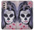 S3821 シュガースカルスチームパンクガールゴシック Sugar Skull Steam Punk Girl Gothic Motorola Moto G Stylus 4G (2022) バックケース、フリップケース・カバー