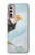S3843 白頭ワシと氷 Bald Eagle On Ice Motorola Moto G Stylus 4G (2022) バックケース、フリップケース・カバー