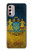 S3858 ウクライナ ヴィンテージ旗 Ukraine Vintage Flag Motorola Moto G Stylus 4G (2022) バックケース、フリップケース・カバー